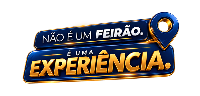Não é um feirão. É uma experiência.